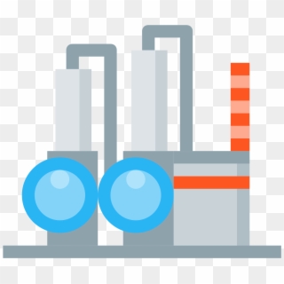 Chemical Plant 2 Icon - Chemical Plant Icon Transparent, HD Png Download
