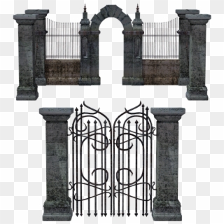 Art Nouveau Gate Png, Transparent Png