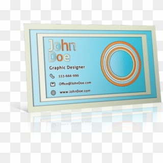 11 Tips And Tricks For Creating Stunning Business Cards - Circle, HD Png Download
