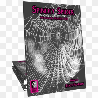Spindly Spider By Stacy Fahrion - Spider Web, HD Png Download