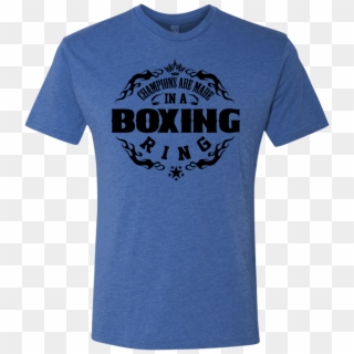 Boxing 'king Of The Ring 't-shirt Crew - T-shirt, HD Png Download