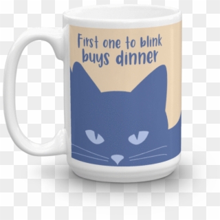 Inscrutable Cat Coffee Mug Cat Lover Gift - Coffee Cup, HD Png Download