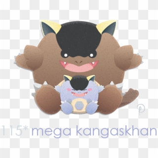 Mega Kangaskhan The Proud Parent Pokemon - Cartoon, HD Png Download