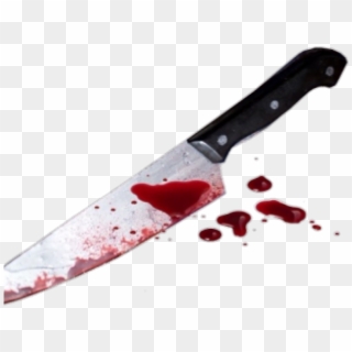 Transparent Background Bloody Knife Png, Png Download