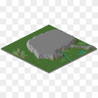 Minecraft Map Terrain - Grass, HD Png Download