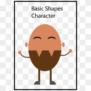 Basic Shapes Character - Brasil Map, HD Png Download