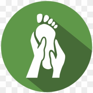 Massage Mchenry Services - Foot Massage Icon Png, Transparent Png