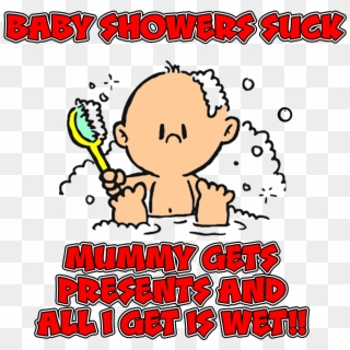 Baby-shower - Funny Baby Comics, HD Png Download