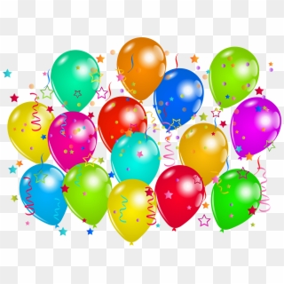 Picture Library Library Collection Of Free Decretion - Birthday Balloons Png Decoration, Transparent Png