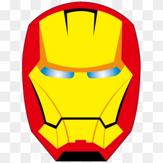 Iron Man Spider Superhero Cartoon Altman Mask Ⓒ - Iron Man Mascara Dibujo, HD Png Download