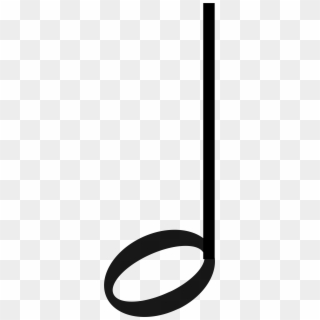 Half Note Png - 2 Beat Music Note, Transparent Png