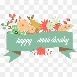 Wedding Anniversary Greeting Card - Happy Wedding Anniversary Png, Transparent Png