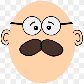 Cartoon Face App Ios Android - Guy With Mustache Cartoon, HD Png Download
