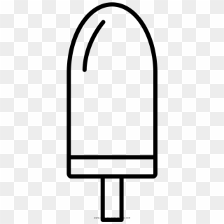 Popsicle Coloring Page, HD Png Download
