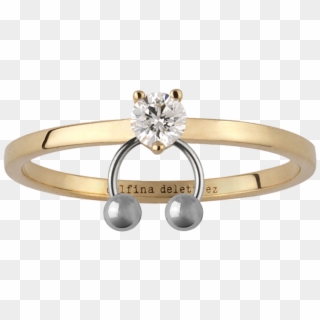 Large Two In One Ring , Png Download - Delfina Delettrez Ring, Transparent Png