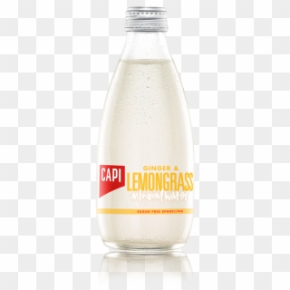 Ginger Lemongrass Mineral Water - Capi Sparkling Mineral Water 250ml, HD Png Download