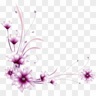 Sparkle Border Google Search Clipart Pinterest Flower - Flower Border Design For A4 Size Paper, HD Png Download
