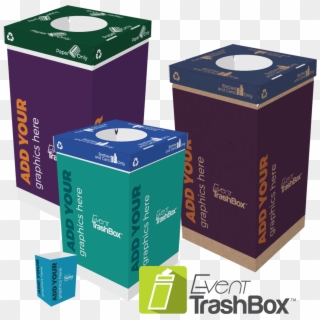 Diy Trash Box Cardboard, HD Png Download