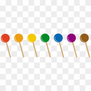 Seven Pencil And In Color - Seven Lollipops, HD Png Download