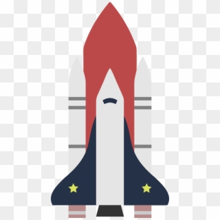 Free Png Download Space Shuttle Flat Png Images Background - Nasa Shuttle Space Clipart, Transparent Png