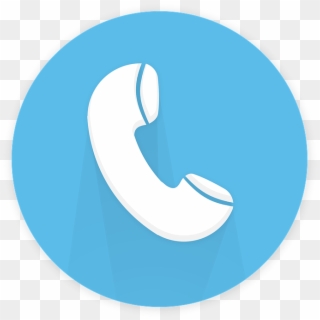 Dollar Tree Customer Service Number - Call Icon Blue Png, Transparent Png
