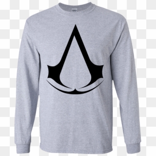 Assassin's Creed Logo Ls T-shirt - Assassin's Creed Sign Png, Transparent Png