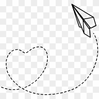 Clipart Free Download White Paper Plane Png Image Purepng - Paper Airplane Flying Png, Transparent Png