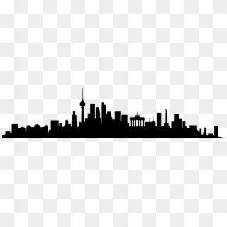 We - - City Skyline Silhouette Europe, HD Png Download