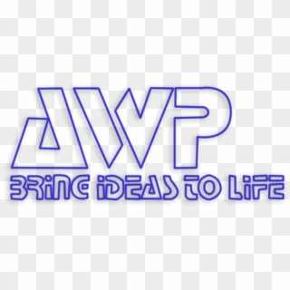 Awp Logo By Jalen Schumm - Electric Blue, HD Png Download