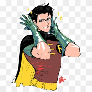 He's Basically The Goat Boyfriend - Dick Grayson Transparent, HD Png Download