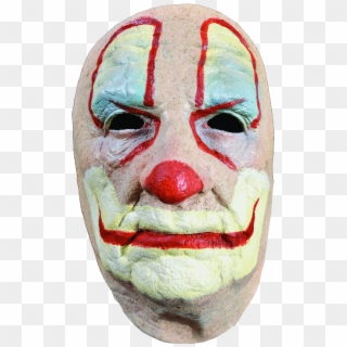Old Man Clown - Clown Mask Transparent, HD Png Download