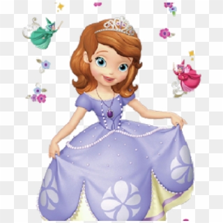 Sofia Clipart Cartoon Character - Transparent Princess Sofia Clipart, HD Png Download