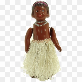 Hula Dancer Tin & Celluloid Wind-up Toy - Figurine, HD Png Download