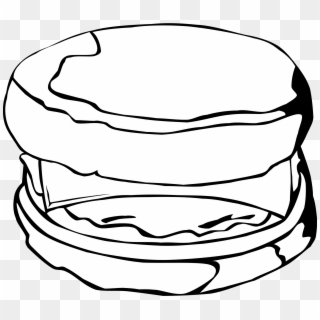 Breakfast Sandwich Clipart - English Muffins Clip Art, HD Png Download