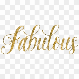 Glitter Fabulous Png, Transparent Png