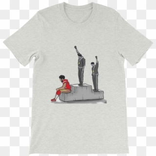 Colin Kaepernick Sits Unisex Short Sleeve T-shirt - Massacre In Tlatelolco Quotes, HD Png Download