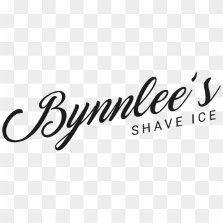 Bynnlee's Shave Ice Company - Calligraphy, HD Png Download