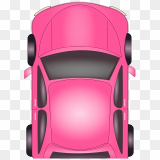 This Free Icons Png Design Of Pink Car - Car Top View Clipart, Transparent Png