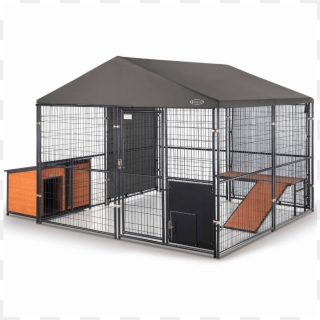 One Of The Reasons We Chose This Kennel Is Because - Retriever Kennel Dog House, HD Png Download