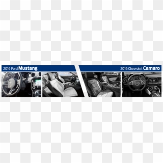 2016 Ford Mustang Vs Chevrolet Camaro Model Interior - Convertible, HD Png Download