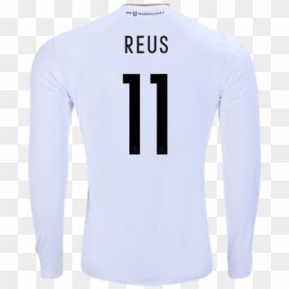 Free Shipping 2017 Germany Marco Reus 11 Long Sleeve - Long-sleeved T-shirt, HD Png Download