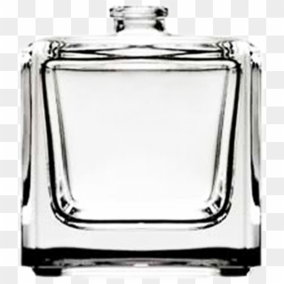 Cube - Glass - Glass Bottle, HD Png Download