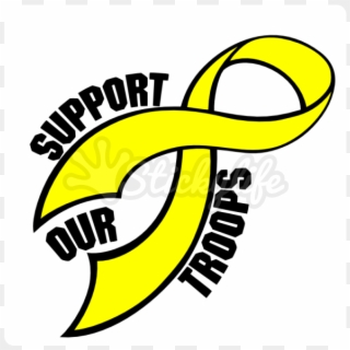 Support Our Troops Car Magnet, HD Png Download