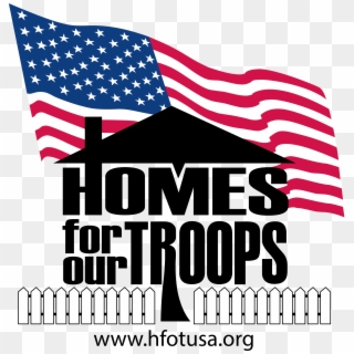 We Are Proud To Be Part Of The Homes For Our Troops - Homes For Troops Logo, HD Png Download