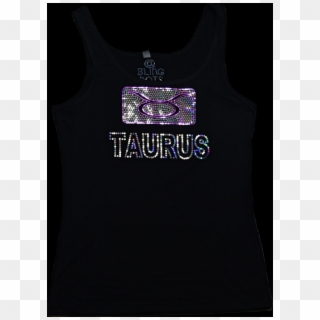 Taurus Zodiac Symbol - Active Tank, HD Png Download