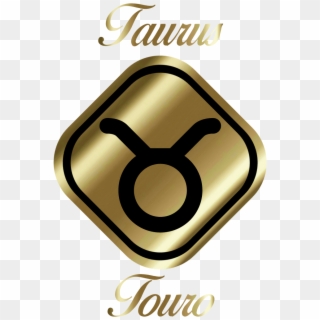 #touro #taurus #sign #signo #horóscopo #horoscope #gold - Horoscope, HD Png Download