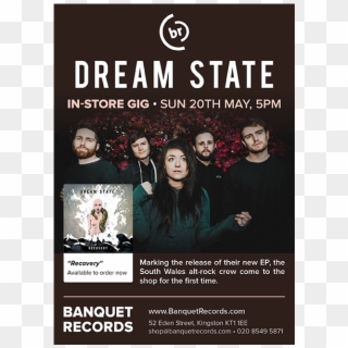 Sleeping With Sirens, Pvris, Hands Like Houses, Tonight - Dream State Uk Tour, HD Png Download