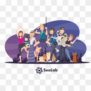From Left To Right - Partner Team Cartoon, HD Png Download