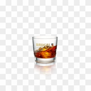 On The Rocks - Brugal Glass, HD Png Download