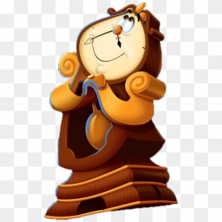 Cogsworth Png - Beauty And The Beast Cartoon Cogsworth, Transparent Png